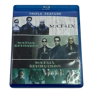 Triple Feature: The Matrix, Matrix Reloaded, & The Matrix Revolutions - Blu-ray - Picture 1 of 4