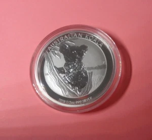 2015 1/2 oz Australian Koala - Perth Mint BU 999 Silver Coin - Picture 1 of 5