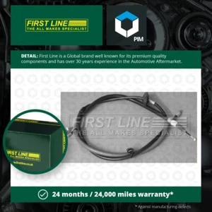 Handbrake Cable fits CHEVROLET ORLANDO J309 1.8 Rear Left 2011 on Hand Brake New - Picture 1 of 3