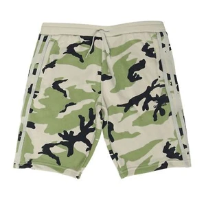 Adidas Originals Camo Shorts Sports Leisure Pants Camouflage Grey Green Navy - Picture 1 of 4