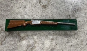 Vintage Nicely Hand Made Tie Bar Clip or Money Clip Gun Rifle 2 3/4”  X  7/16” - Picture 1 of 7