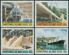 Christmas Island 1981 Sg140-143 Phosphate Industry Iv Set Mlh