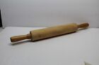 Vintage Wellwood Wood Turning Wooden  21" Rolling Pin