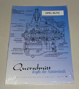 Manual de Reparaciones / para Mantenimiento - Opel Blitz - Año Fabricación Ab - Imagen 1 de 1