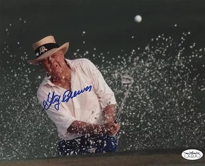 Autographed 8 x 10 Photo of Masters Champion Gay Brewer JSA Authenticated - Picture 1 of 1