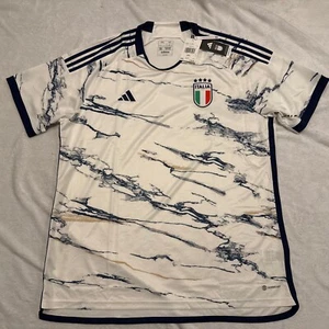 2023 Men’s Adidas Italy National Team Away Soccer Jersey XXL 2XL Italia - Picture 1 of 11