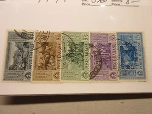 ITALY, Scott 280, 281, 282, 284, 286, USED, Lot18, Cat $8.85 - Picture 1 of 1