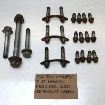 BMW E46 3 Series 330i 330ci 3.0 Complete Set Diff Differential Mounting Bolts - Image 1 of 4