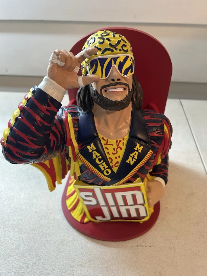 Macho Man Randy Savage Slim Jim Display 2021 Serie Coleccionista Foto 1 de 4