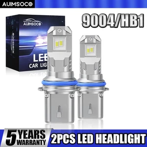 Faro LED súper brillante blanco frío para Toyota Camry 1990-1991 2x 6000K 9004 - Imagen 1 de 11