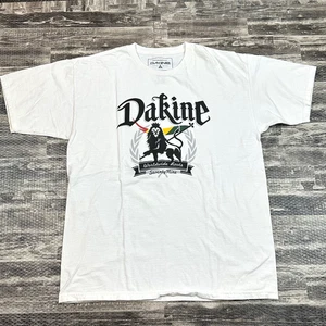 Dakine T Shirt Men's Size Large Worldwide Roots Graphic Print White Tee - Picture 1 of 7