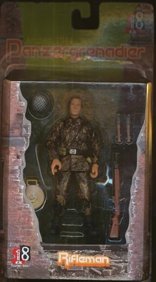 2003 DRAGON MODELS ACTION 8 RIFLEMAN ARNHEM 1944 PANZERGRENADIER 4" FIGURE - Image 1 of 2