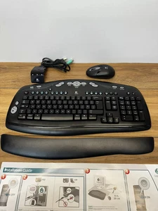 Logitech Desktop LX300 Keyboard and Mouse very good Condition - Picture 1 of 14