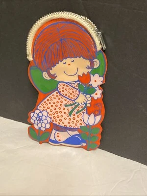 Vintage Little Pearl  Zipper Coin, Change Purse, Hallmark 1970’s - Image 1 of 4