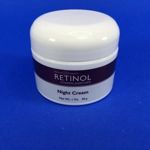 Skincare Cosmetics Retinol Vitamin Enriched Night Cream 1 oz - Picture 1 of 5