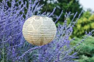 Allsop 8" Pearl Solar Lantern - Picture 1 of 4
