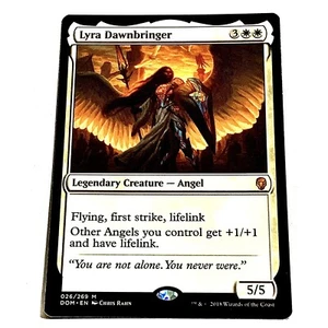 MTG Lyra Dawnbringer Dominaria 026/269 Regular Mythic - LP - Picture 1 of 2