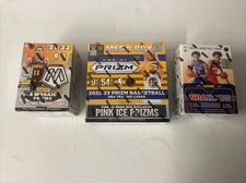 3 Panini 2021-24 NBA 1 Prizm Mega 1 21-22 Mosaic Blaster & 1 23-24 Hoops Blaster