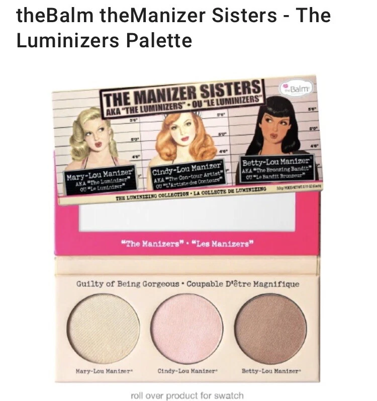 Thebalm theManizer Sisters Illuminating Palette - Image 1 of 1