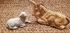 Vintage Home Interiors HOMCO 5599 Nativity Replacement Sheep and Donkey Figures