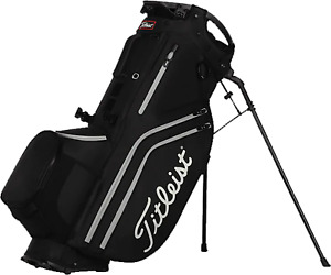 New Titleist 14 hybrid stand bag style #TB 21sx14-00 Black gray color
