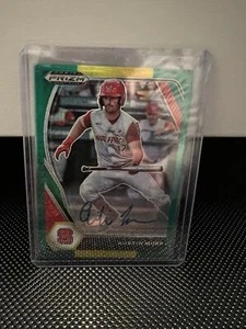 2021 Panini Prizm Draft Picks Green Prizm Austin Murr #PDP165 Auto - Picture 1 of 2