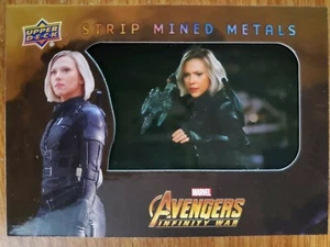 2018 Upper Deck Infinity War - Strip Mined Metals Inserts - Pick Your Card - Picture 1 of 9