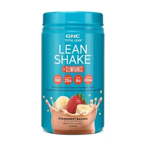 GNC Total Lean Shake + Slimvance Strawberry Banana 2.4lb 20 Servings EXP 08/2026 - Picture 1 of 5