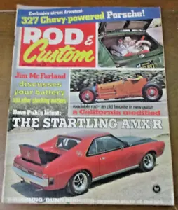 Vintage Rod & Custom Magazine Book ~October 1968~ The Startling AMX-R VW Rodding - Picture 1 of 7