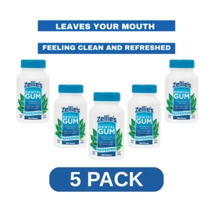 Zellie’s 100% Xylitol Peppermint Chewing Gum – Sugar-Free, Dental Health Boost! - Picture 1 of 14