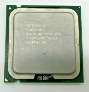 Intel Pentium D 945 SL9QB - doble núcleo - 3,40 GHz / 4M /800/05A - zócalo 775 #589 - Imagen 1 de 2