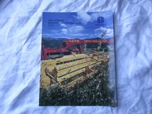 New Holland 1475 haybine mower-conditioner brochure - Picture 1 of 3