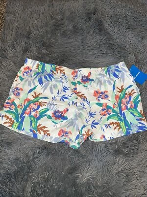 Pantalones cortos Columbia para mujer talla XL 3” entrepierna Sandy River estampado floral nuevos con etiquetas Foto 1 de 4