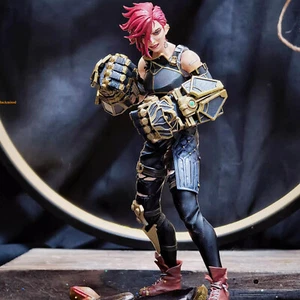 Figura de acción hecha a mano 1/8 League of Legends Vi 21 cm modelo modelo de resina pintada - Imagen 1 de 11