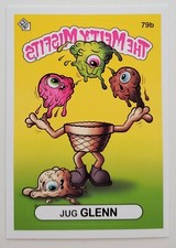 Melty Misfits Series 3 79b Jug Glenn Variant Card Sticker Buff Monster
