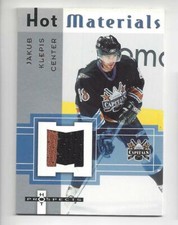 Jakub Klepis 2006-07 UD Be A Player First Exposures Jersey Card Capitals