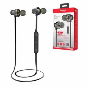 Sport Earphones Power Dual Driver Wireless For Bluetooth BT Headphones Fitness - Picture 1 of 12