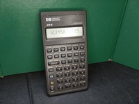 Vintage HP Hewlett Packard 20S Scientific Calculator USA Made fresh batteries