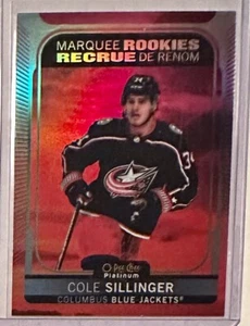 2021-22 O-Pee-Chee OPC Platinum Base Sunset Marquee Rookies #285 Cole Sillinger - Picture 1 of 2