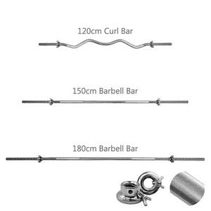 Standard Barbell bar - Tricep Bar - Ez Curl Bar - Weight Bar Home Gym Fitness - Picture 1 of 20