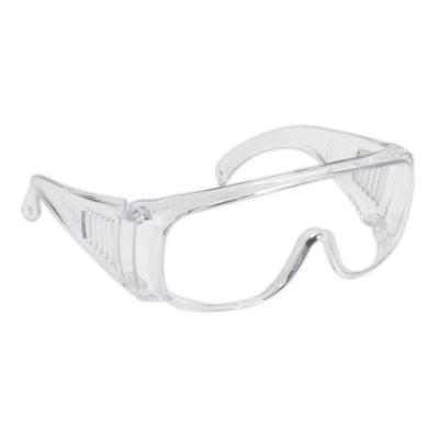 Sealey Safety Spectacles BS EN 166/F Workshop Safety Eyewear Protection SSP29 - Image 1 of 3