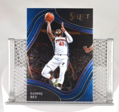 2021-22 Panini Select Basketball Saddiq Bey Courtside #213 Detroit Pistons - Image 1 of 4