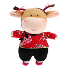  Year of The Ox Plush Cow Toy Office Decor Plushies for Kids Chinese Zodiac
