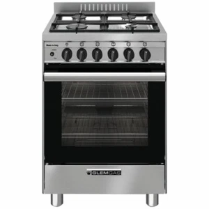 Glem 53cm Natural Gas Stainless Steel Freestanding Oven GB534GG - Picture 1 of 8