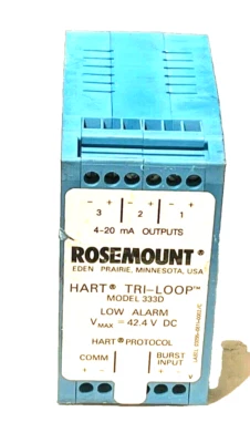 Rosemount Hart Tri-Loop Model 333D 19G3 USED. - Image 1 of 4