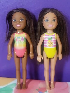 Barbie Chelsea Doll 6in 2 Dolls Pre Owned - Picture 1 of 6