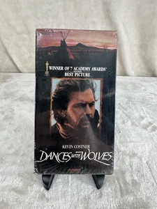 Dances With Wolves VHS Kevin Costner, Mary McDonnell, Graham Greene - Picture 1 of 4