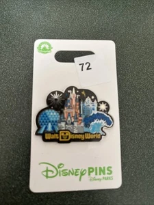 NUEVO Prendedor Walt Disney World Iconos Castillo Nave Espacial Tierra Torre del Terror Animal - Imagen 1 de 2