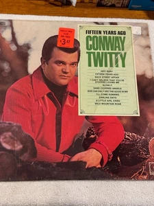 Conway Twitty - Fifteen Years Ago LP Album - GOOD CONDITION!!! - Picture 1 of 2
