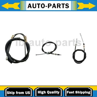 Cable de freno de estacionamiento delantero trasero 3x Dorman para Ford Bronco II 2,9 L 1987-1988 Foto 1 de 4
